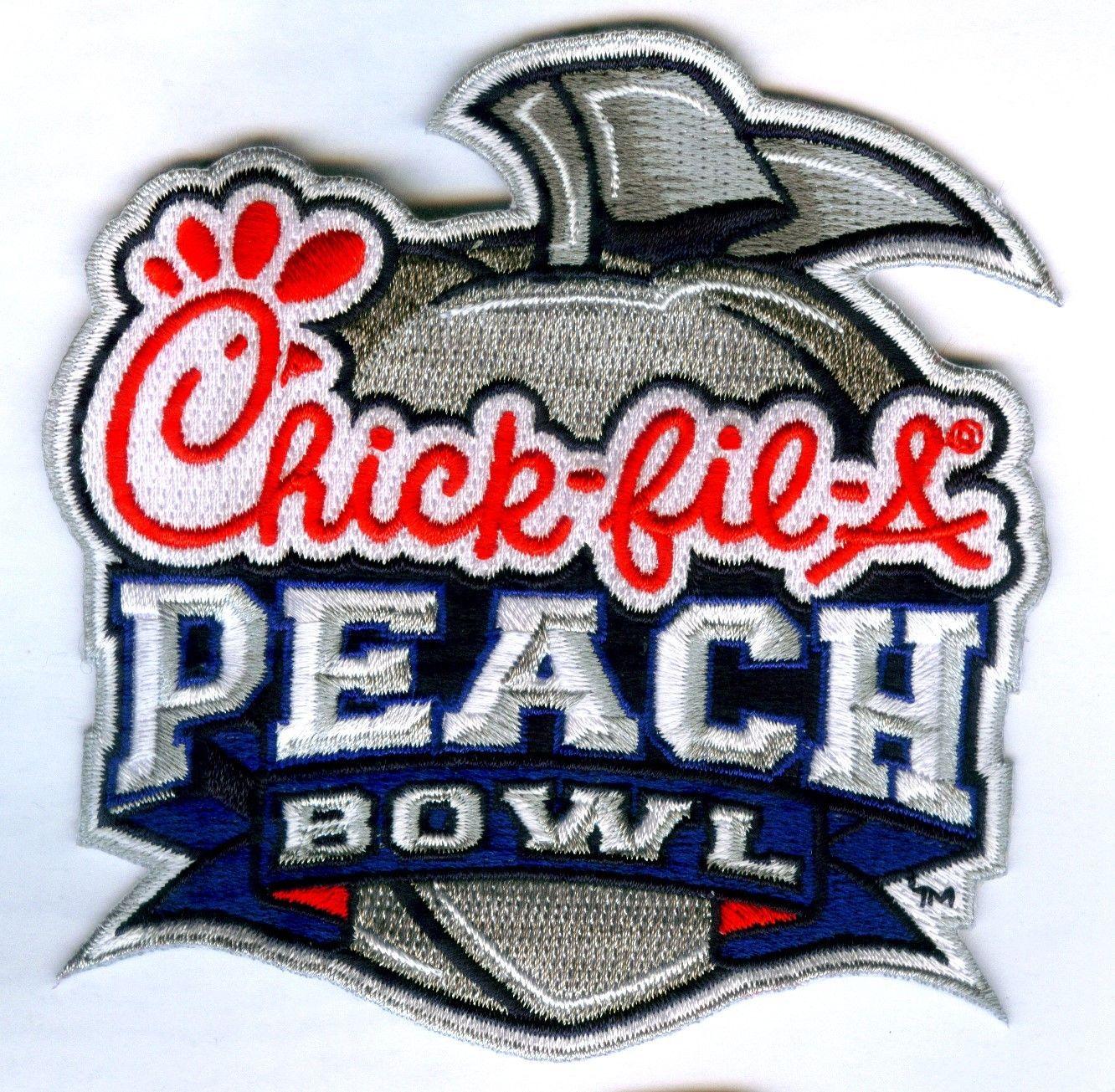 Peach Bowl Logo - Chick-fil-A Peach Bowl Patch