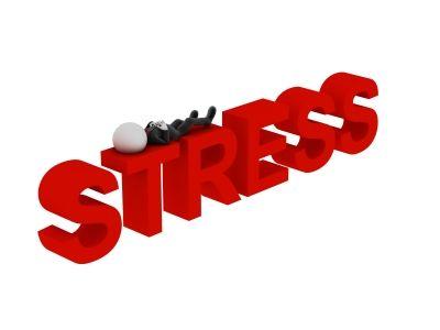 Stress Logo - Ways to Reduce Stress in 5 Minutes or Less - Telecommute and Remote Jobs