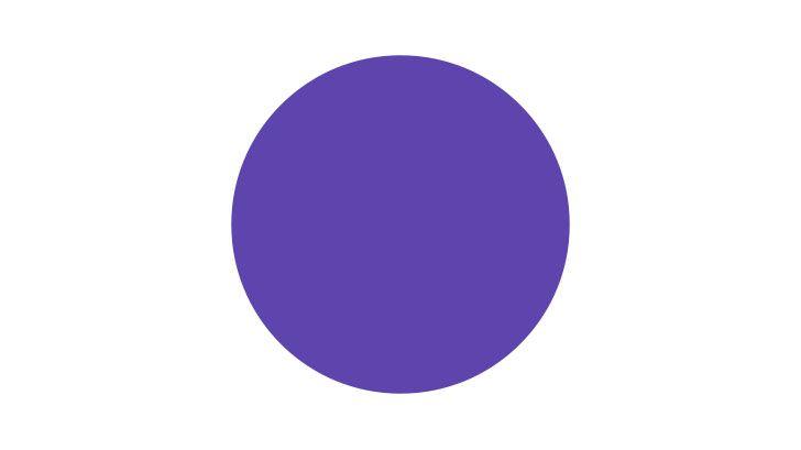 Purple Circle Logo - Trademarked Colors