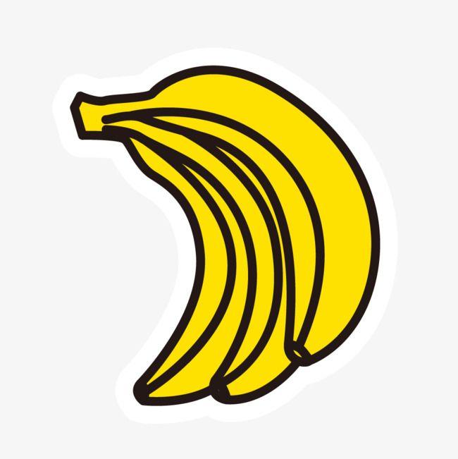 Stick Person with Yellow Logo - Yellow Stick Figure Fruit Banana, Fruit Vector, Banana Vector ...