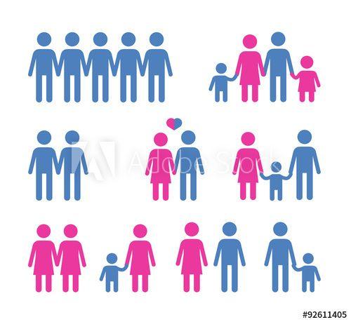 Person Vector Logo - people vector logo design template. family or society icon