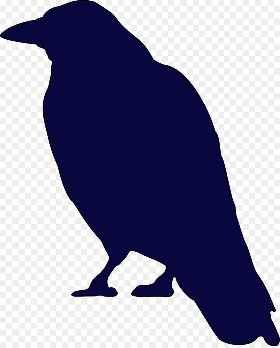 American Crow Logo - American crow Silhouette logo png download