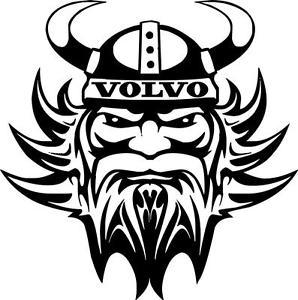 Volvo Trucks Logo - Volvo Viking vinyl decal sticker truck for walls glass body panels ...
