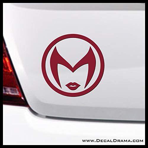 Scarlet Witch Shield Logo - Amazon.com: Scarlet Witch emblem SMALL Vinyl Decal | Marvel Comics ...