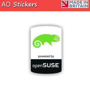 Suse Logo - 2 5 10 20 OPEN SUSE Linux vinyl logo label sticker badge laptop PC ...