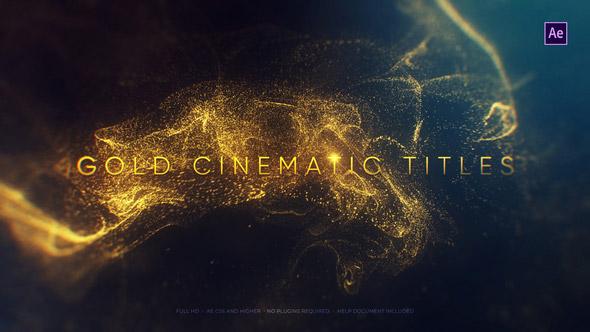 Cool Gold Logo - Cool Gold After Effects Templates