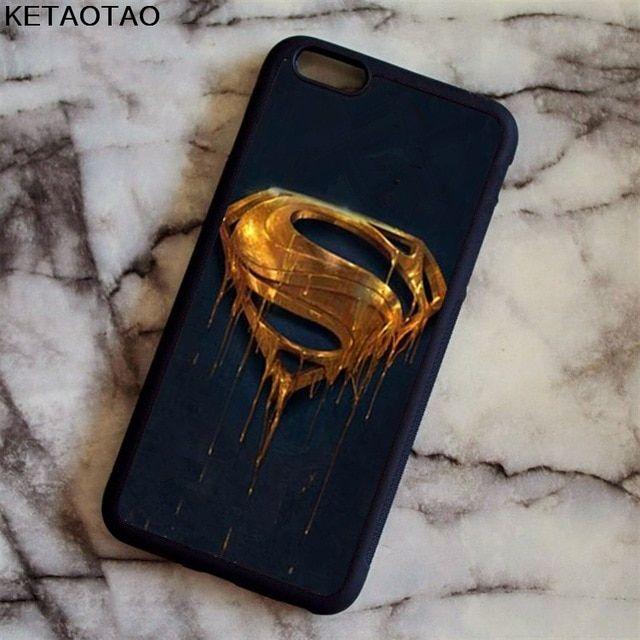Cool Gold Logo - KETAOTAO Cool Gold Superman Logo Phone Cases for iPhone 4S 5S 6 6S 7