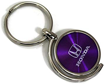 Purple Circle Logo - DanteGTS Honda Logo Spinner Circle Key Chain Purple: Amazon.co.uk ...