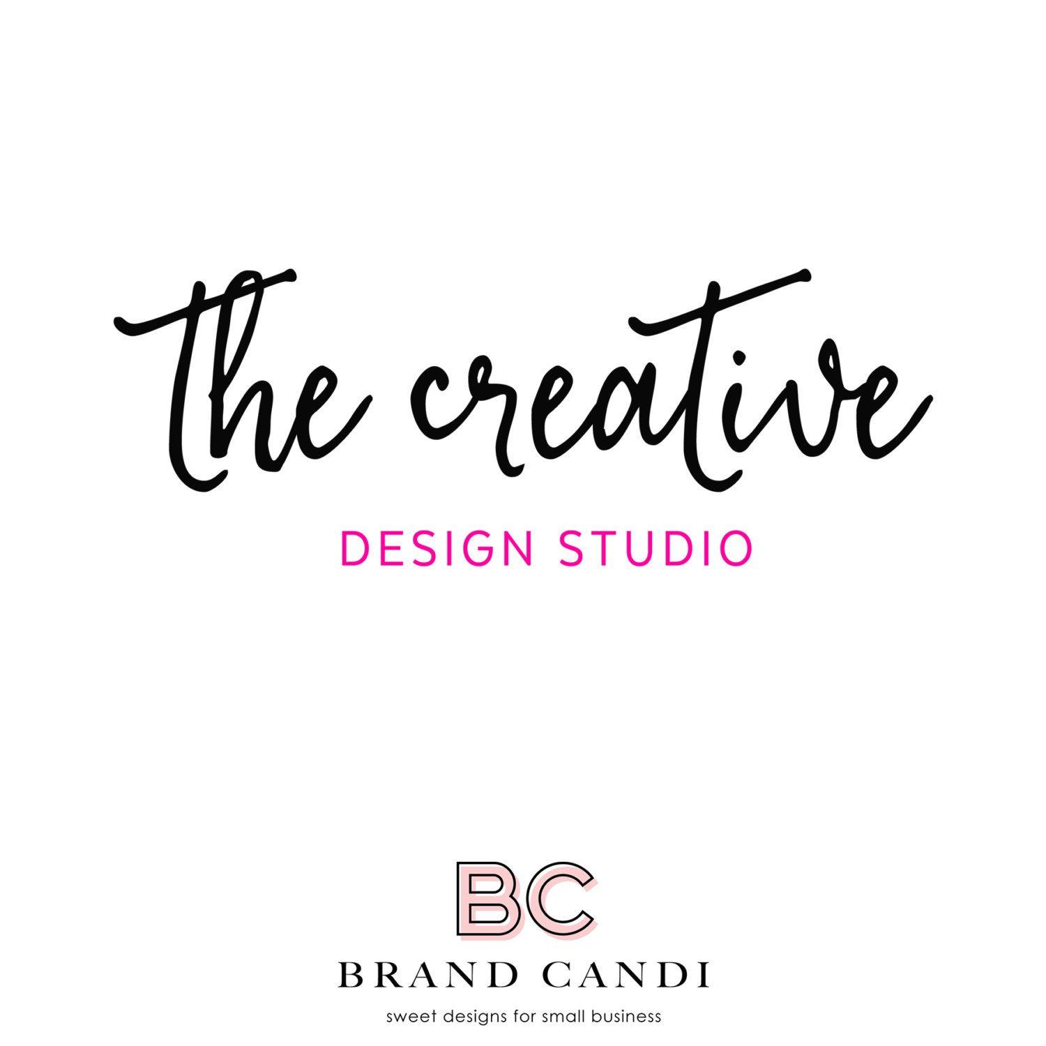 Handwritten Logo - Premade Logo Design - Product Logo - Calligraphy Logo - Handwritten Logo -  Boutique Logo - Chic Logo - Fashion Logo - Script Logo - Design