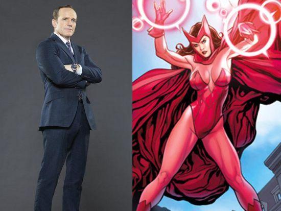 Scarlet Witch Shield Logo - Agents Of S.H.I.E.L.D.: Is Magic Behind Agent Coulson's Return?