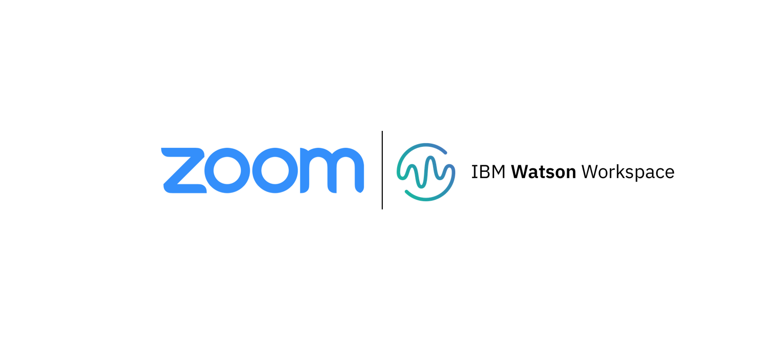 IBM Watson Logo - Zoom Embedded into IBM Watson Workspace Plus