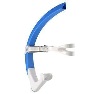 Blue and White MP Logo - MP Focus Swim Snorkel. Blue and White MP Swimming Snorkel. Training ...