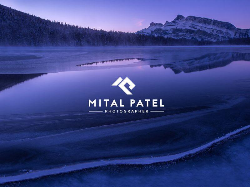 Blue and White MP Logo - Mital Patel Logo by David Hultin | Dribbble | Dribbble