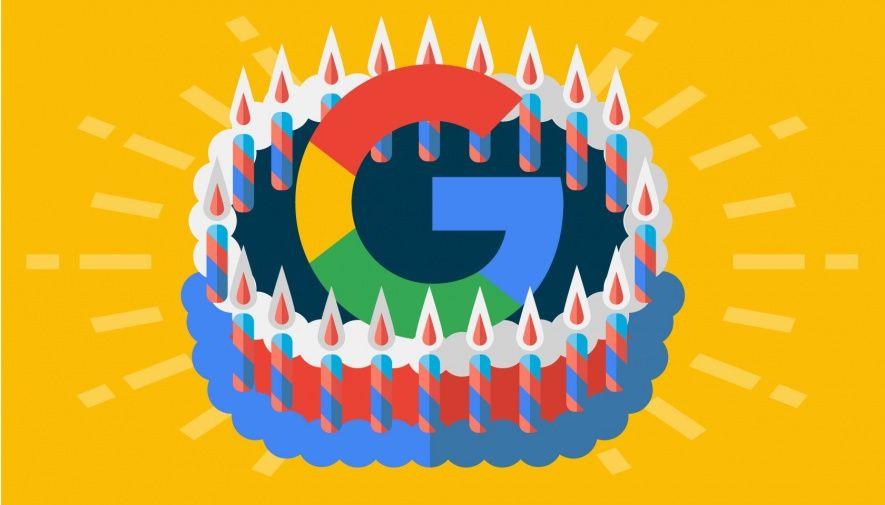 Different Types of Google Logo - Google News Digest: Google's 20th Anniversary, New SERP Features