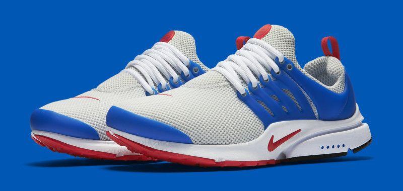 Red White and Blue Nike Logo - Red, Grey And Blue Covers This Nike Air Presto • KicksOnFire.com