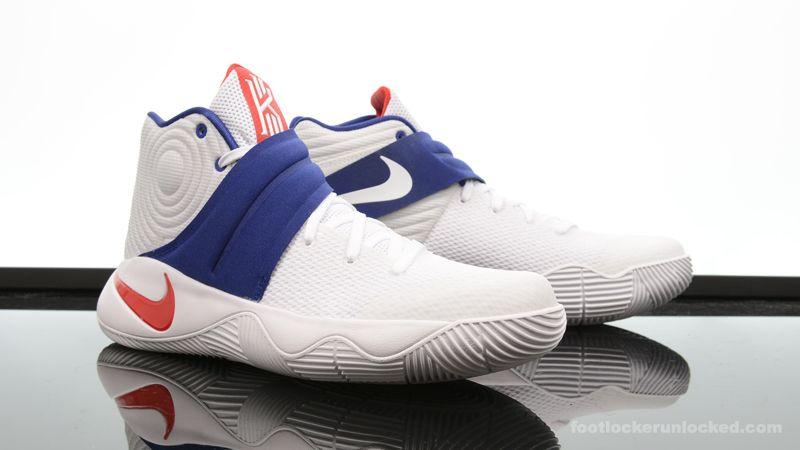 Red White and Blue Nike Logo - Nike Kyrie 2 “Red, White & Blue”
