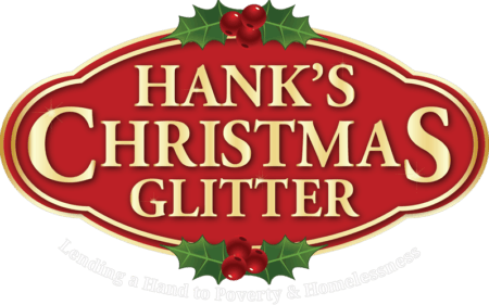 Christmas Glitter Logo - Hank's Christmas Glitter. Lending a hand to Poverty & Homelessness