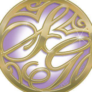 Purple Circle Logo - Purple Logo Accessories. Zazzle.co.uk