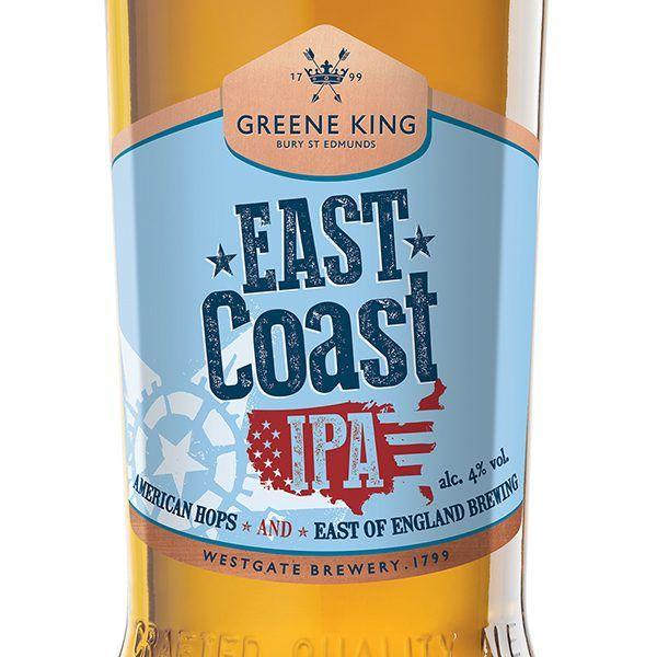 East Coast Green Logo - Greene King East Coast IPA | Greene King Online Shop & Beer Café