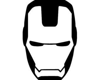 Iron Man Black and White Logo - iron man logo black and white clipart - image #12