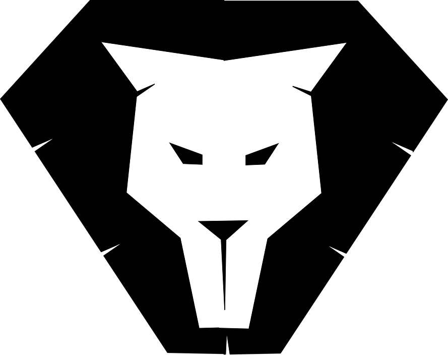 Silhouette Head Logo - Free photo Animal Silhouette Lion Sign Symbol Head Logo - Max Pixel