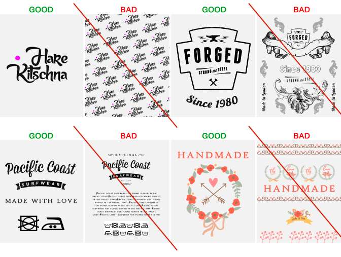 Designer Labels Logo - Custom Printed Fabric Labels. Design Your Brand Labels UK