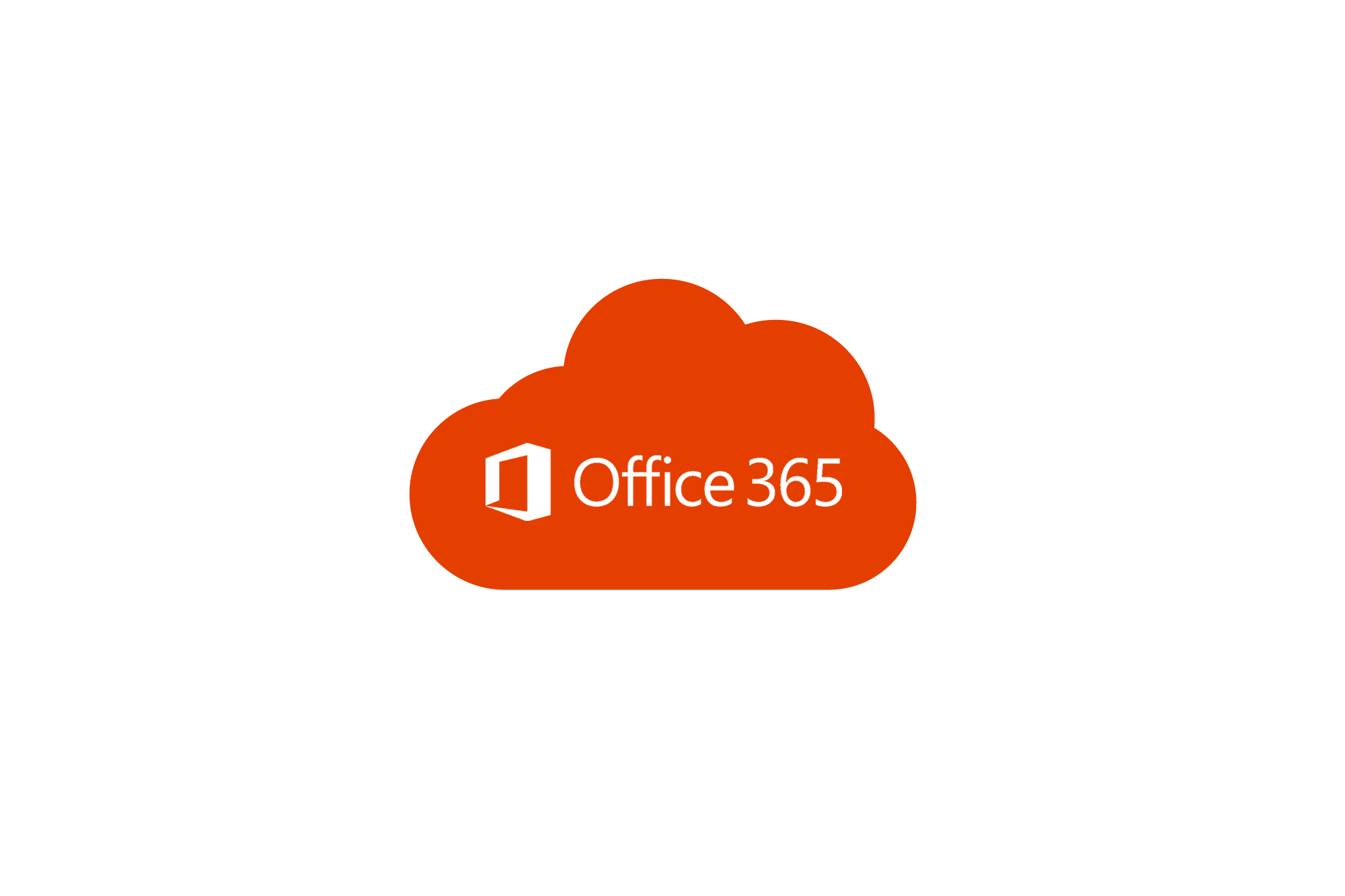 Office 365 Logo - Office 365 Cloud Logo Centred Small