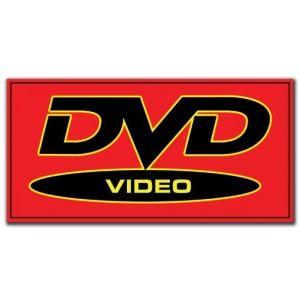 Red DVD Logo - Red/Blk Dvd Video) Rect Hang Decor Sign, 15-237, Marquee, Category ...