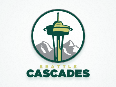 Seattle Logo - Seattle Cascades by Clif Dixon | Dribbble | Dribbble