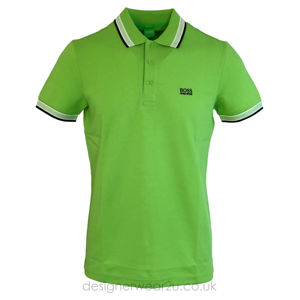 Lime Green Polo Logo - Hugo Boss Lime Green Paddy Polo Shirt - Polo Shirts from ...