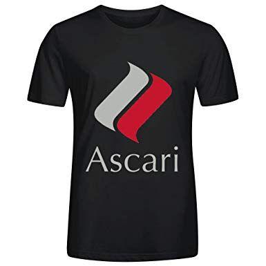 Ascari Logo - Ascari Logo Mens T-Shirt Black: Amazon.co.uk: Clothing