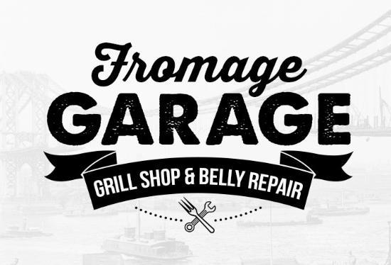 Garage Shop Logo - Logo - Picture of Fromage Garage Grill Shop & Belly Repair, Brooklyn ...