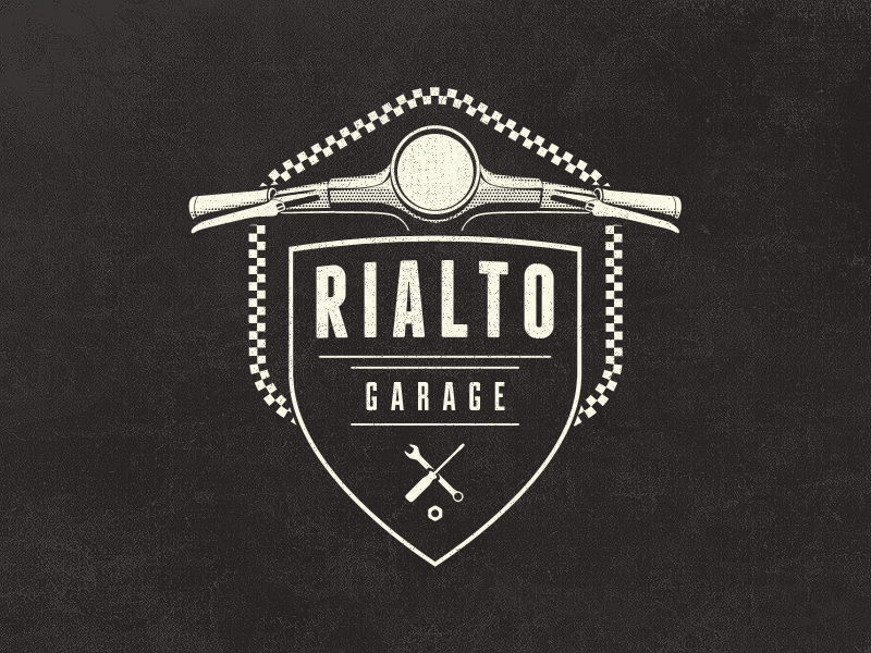 Garage Shop Logo - Rialto Garage Logo - Work in progress by Mathias Temmen | Dribbble ...