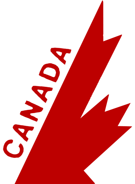 Red Canada Leaf Logo - Canada Primary Logo - International Ice Hockey Federation (IIHF ...
