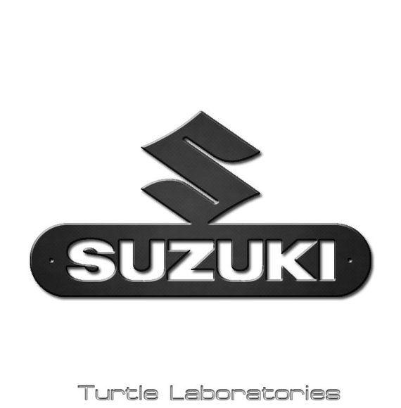 Garage Shop Logo - Suzuki Logo Metal Art Man Cave Garage Shop Decor Wall | Etsy