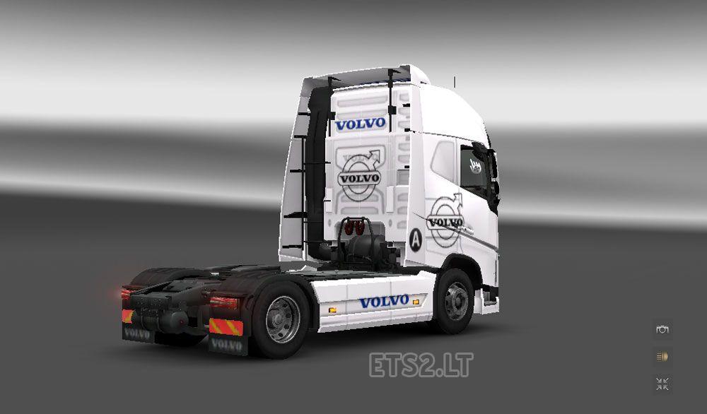 Volvo Trucks Logo - Volvo Logo Skin | ETS 2 mods