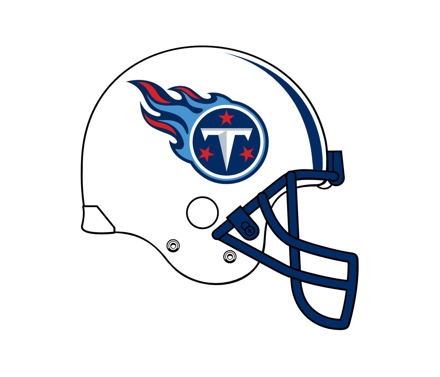 Titans Helmet Logo - Tennessee Titans Logo PNG Transparent & SVG Vector - Freebie Supply