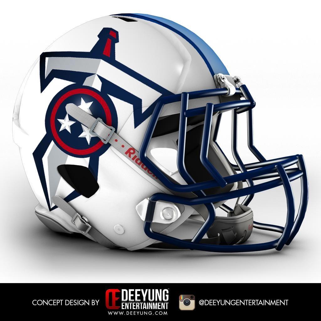 Titans Helmet Logo - NFL Concept Helmets | teams | NFL, Football helmets, Titans football