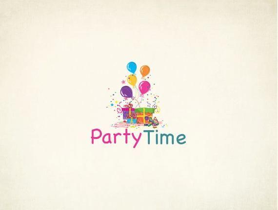 Party Logo - Custom Party Logo Design / Birthday Party | Etsy