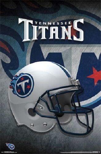 Titans Helmet Logo - 129613 Tennessee Titans Helmet Logo NFL Decor WALL PRINT POSTER UK ...