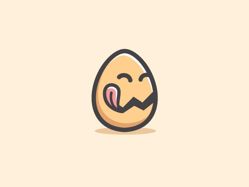 Cracked Egg Logo - Egg by Alfrey Davilla | vaneltia | Dribbble | Dribbble