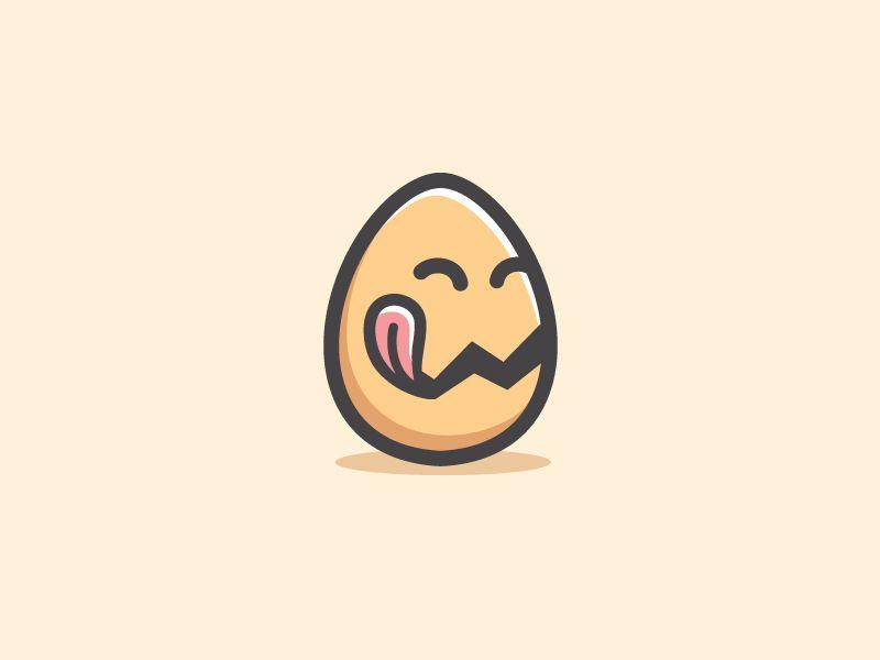 Cracked Egg Logo - Egg by Alfrey Davilla. vaneltia