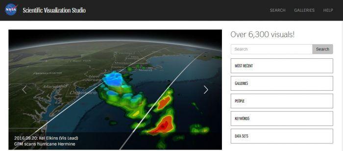 NASA Scientific Visual Services Logo - Hurricanes In Your Classroom: Real NASA Data for Real Learning
