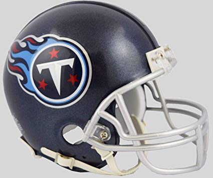Titans Helmet Logo - Amazon.com: Tennessee Titans Riddell Mini Football Helmet - 2018 ...