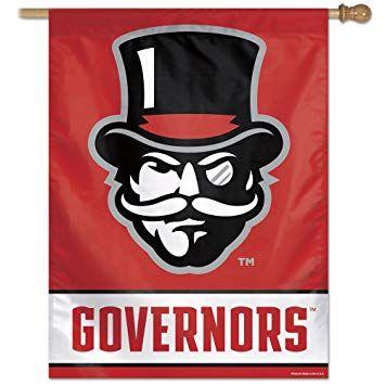 Red Vertical Logo - Amazon.com : Autsin Peay State Governors Red Vertical Banner Flag ...