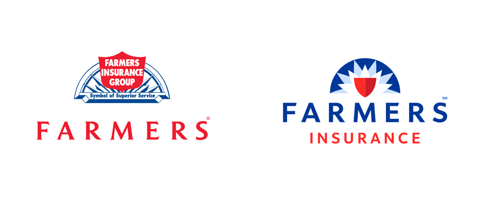 Insurance Logo - Brand New: New Logo for Farmers Insurance by Lippincott
