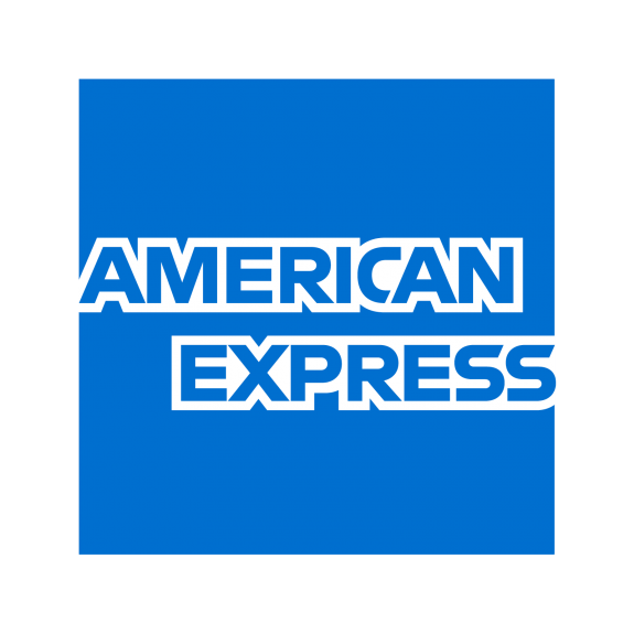 Express Brand Logo - American Express Blue Box Logo (Full)