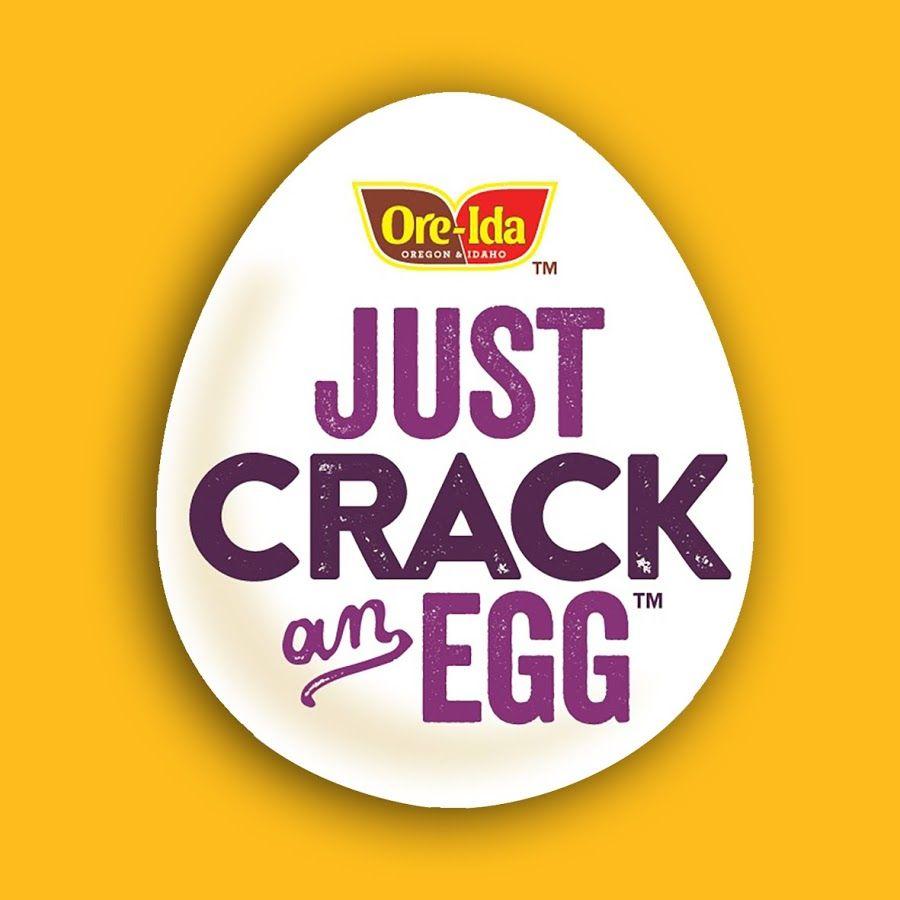 Cracked Egg Logo - Just Crack An Egg - YouTube