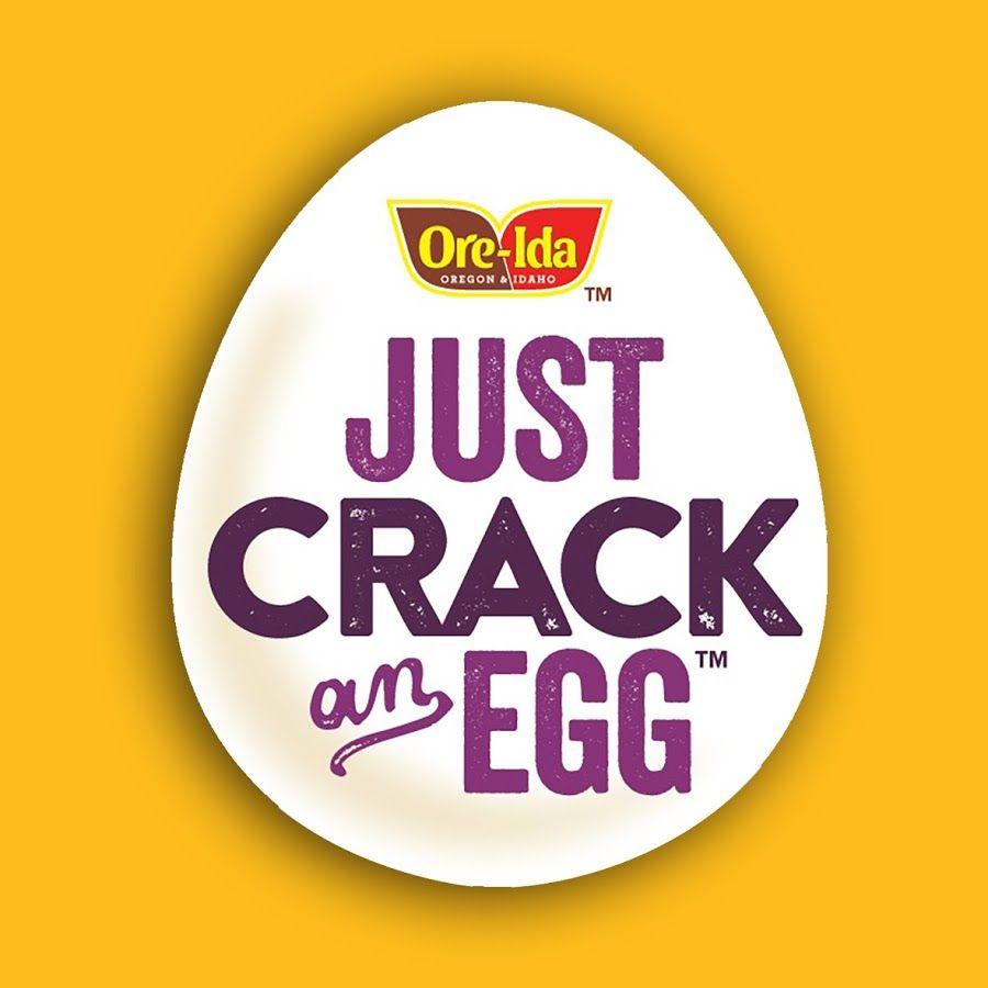 Cracked Egg Logo - Just Crack An Egg