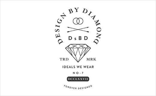 Black Diamond Fashion Logo - T-Shirt Design and Fashion Branding for 'Design By Diamonds' - Logo ...